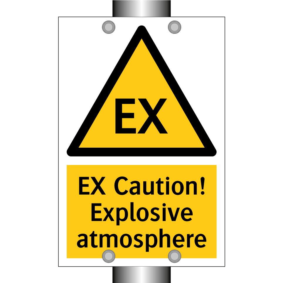 EX Caution! Explosive atmosphere