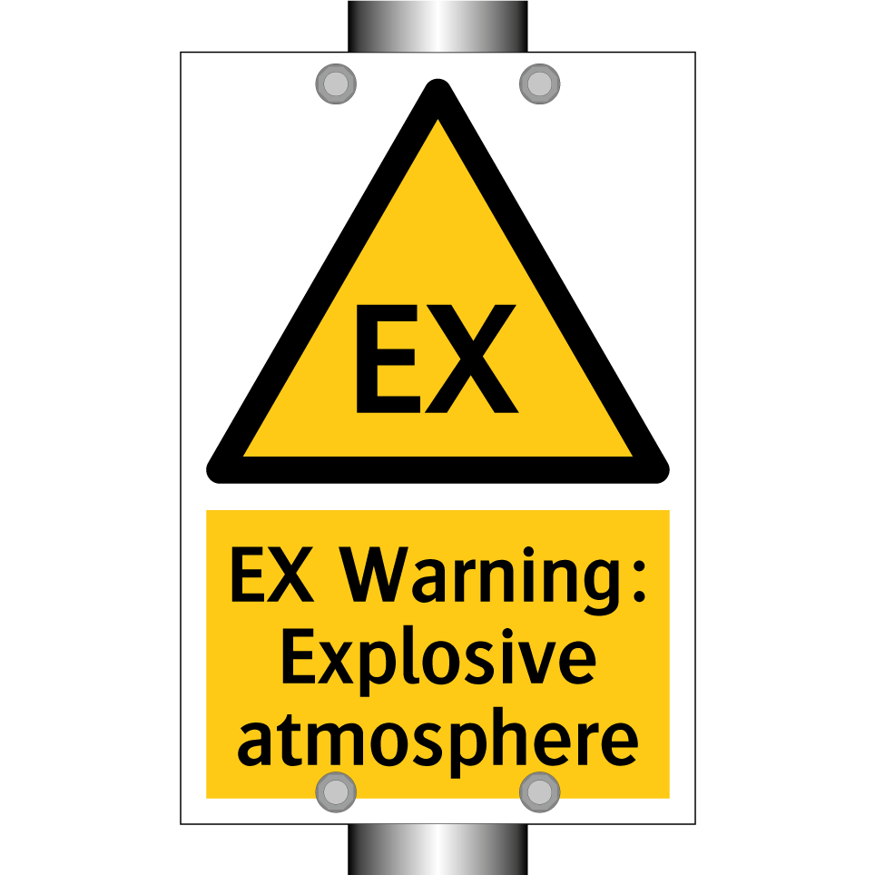 EX Warning: Explosive atmosphere