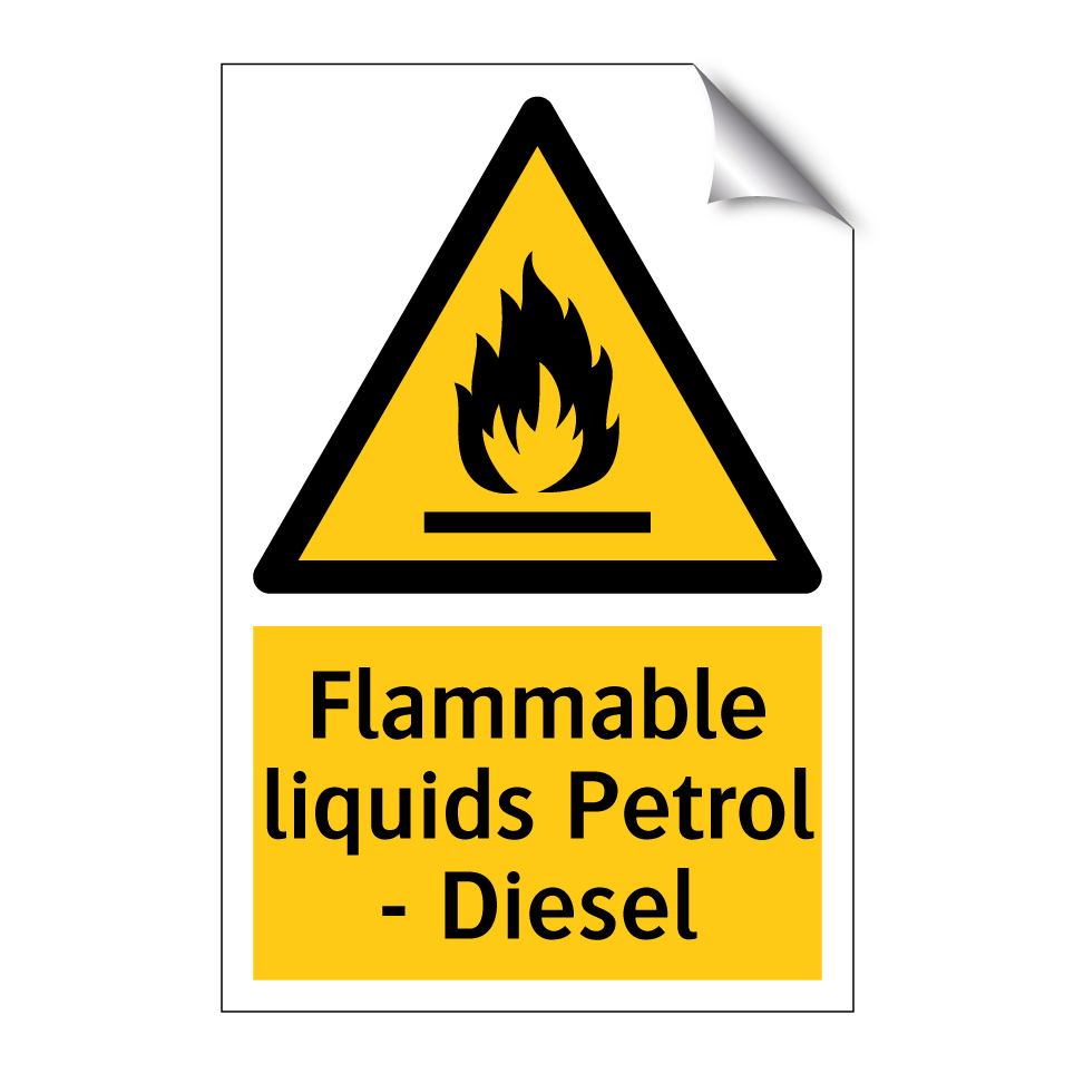 Flammable liquids Petrol - Diesel