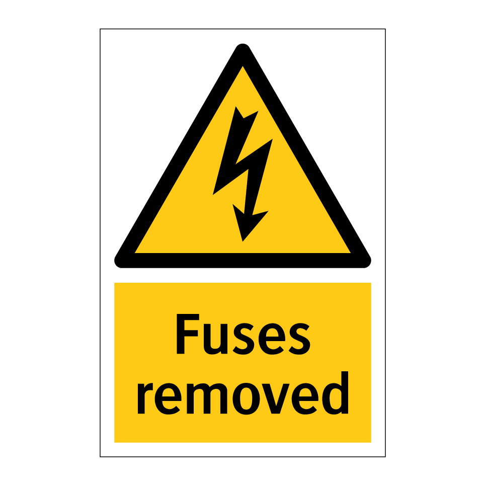 Fuses removed