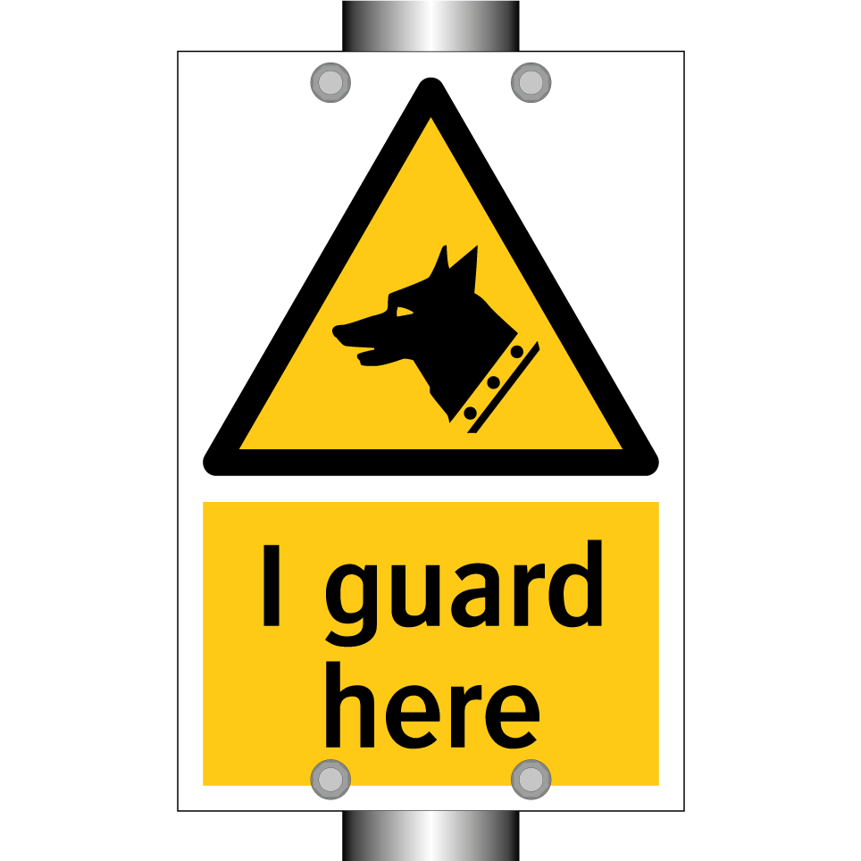 I guard here