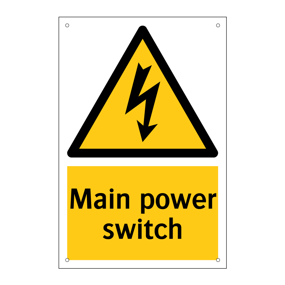 Main power switch