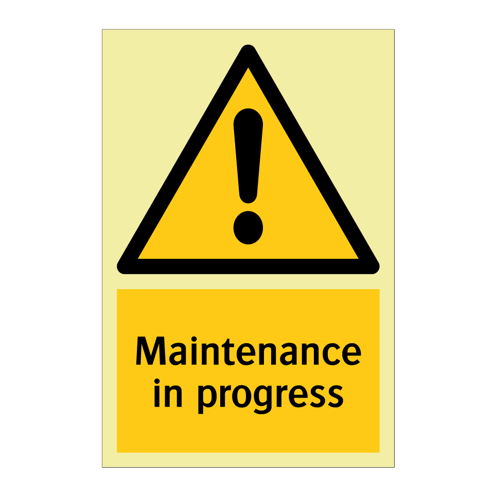 Maintenance in progress