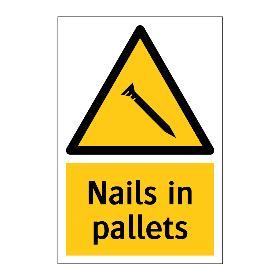 Nails in pallets