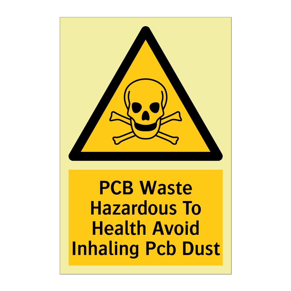PCB Waste Hazardous To Health Avoid Inhaling Pcb Dust