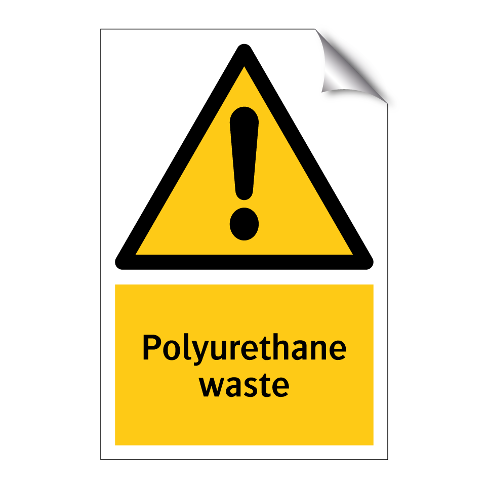 Polyurethane waste