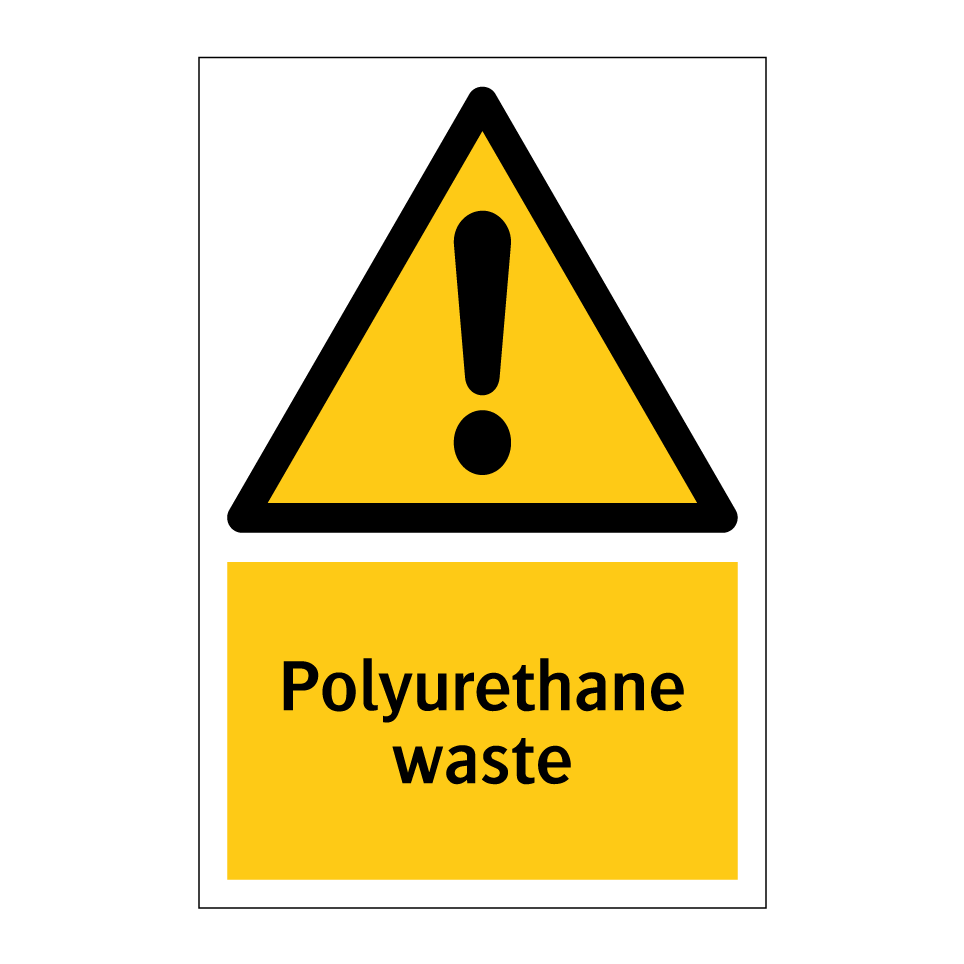 Polyurethane waste