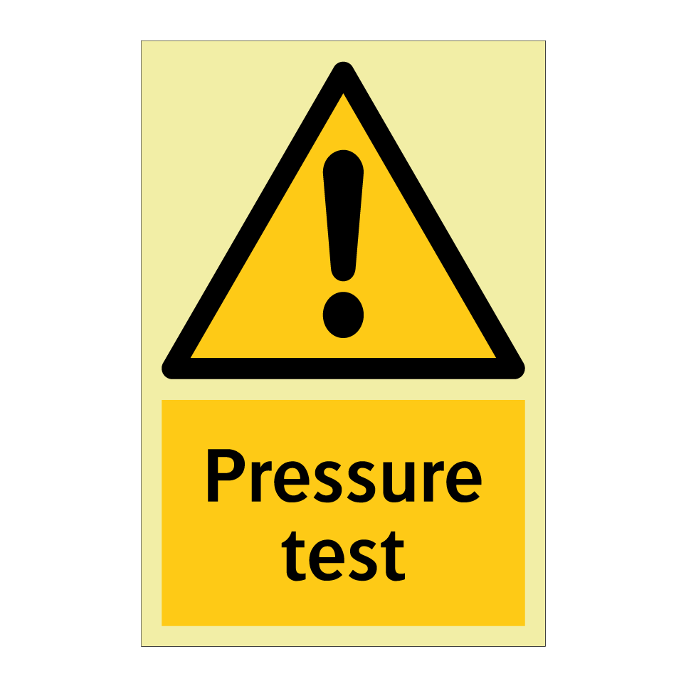 Pressure test