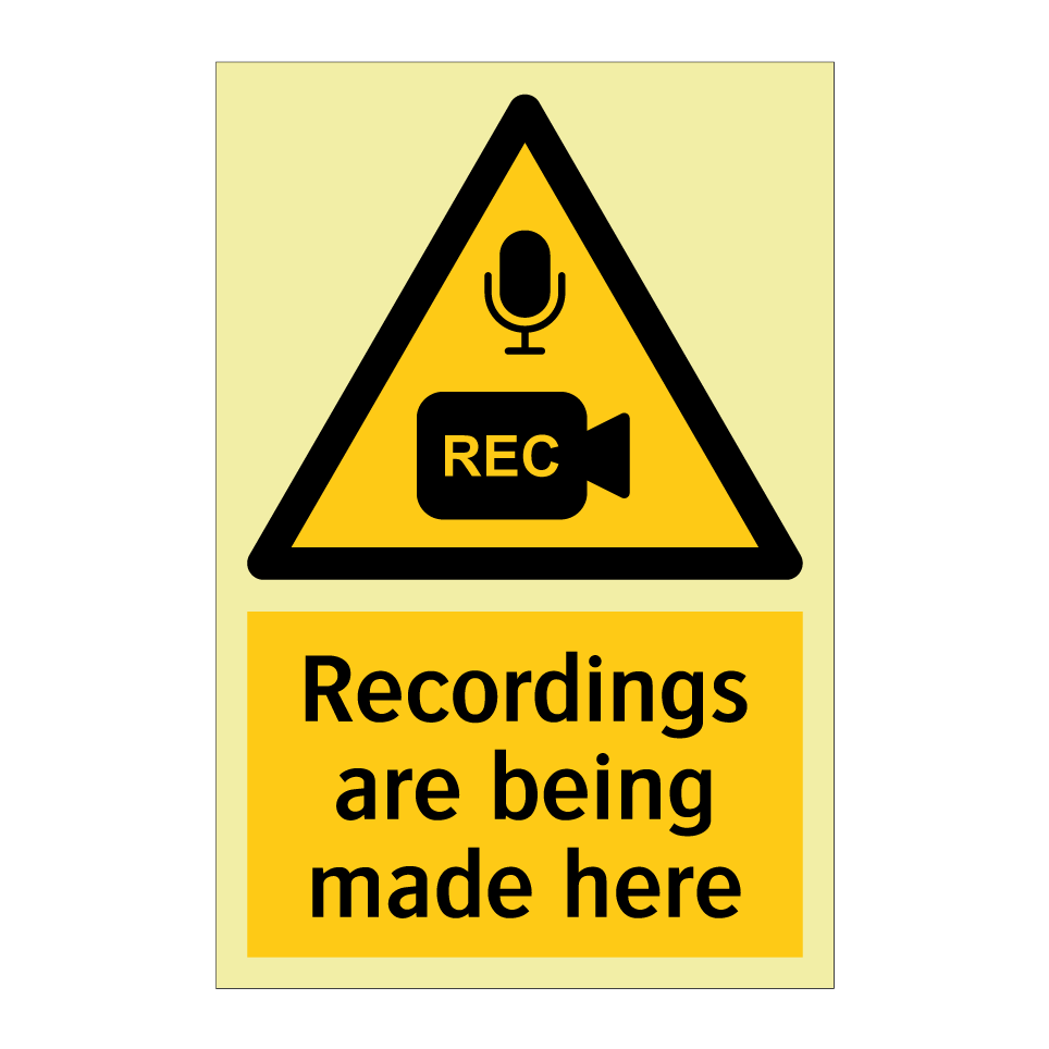 Recordings are being made here