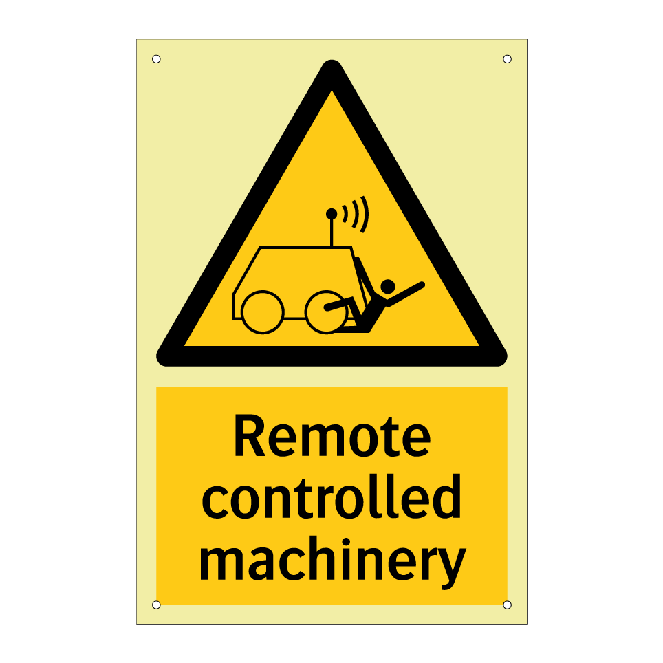 Remote controlled machinery