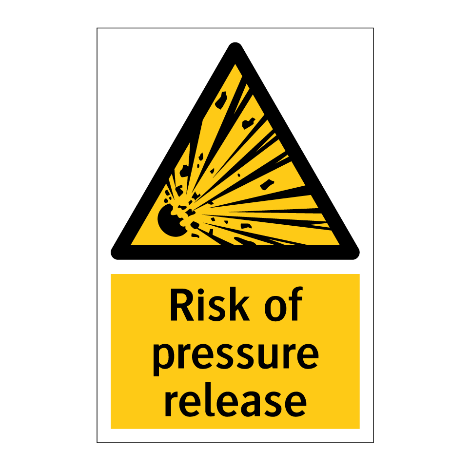 Risk of pressure release