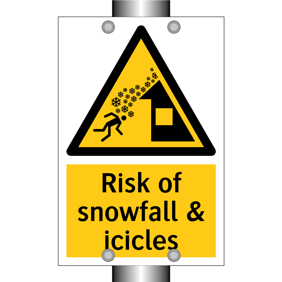 Risk of snowfall & icicles