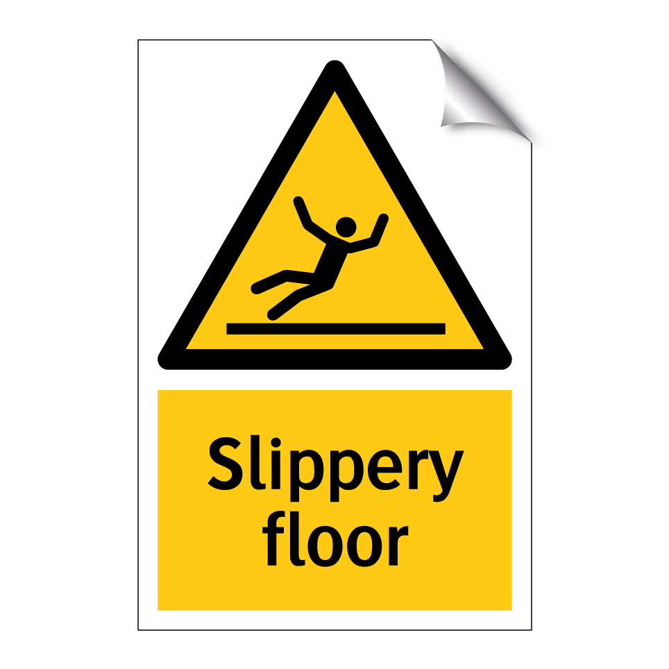 Slippery floor