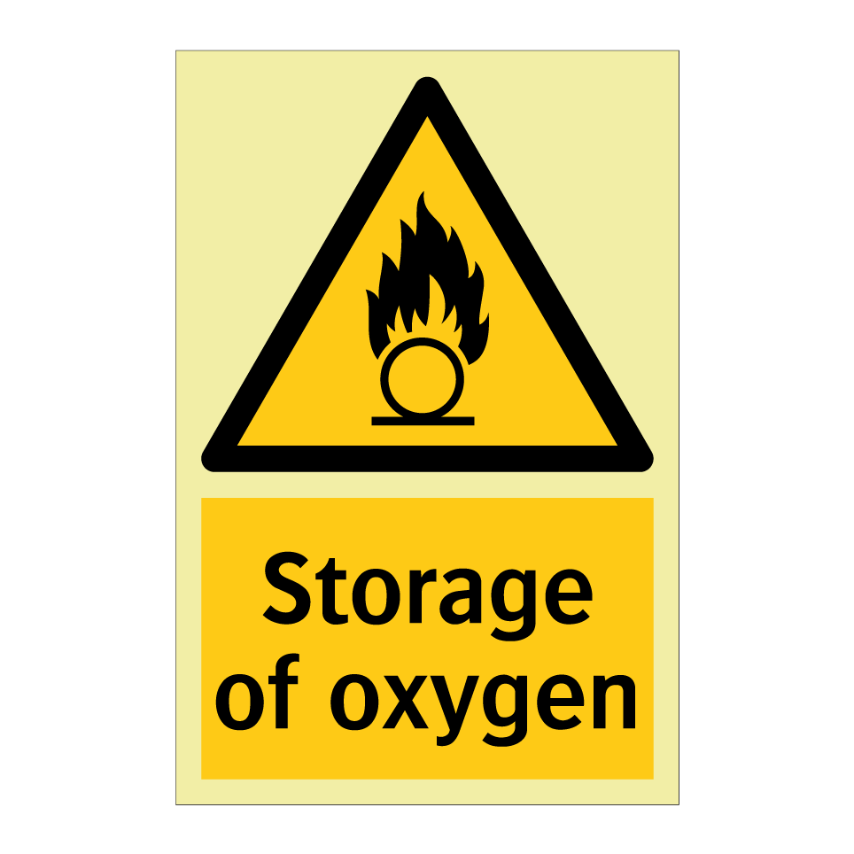 Storage of oxygen