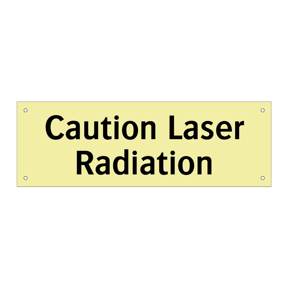 Caution Laser Radiation