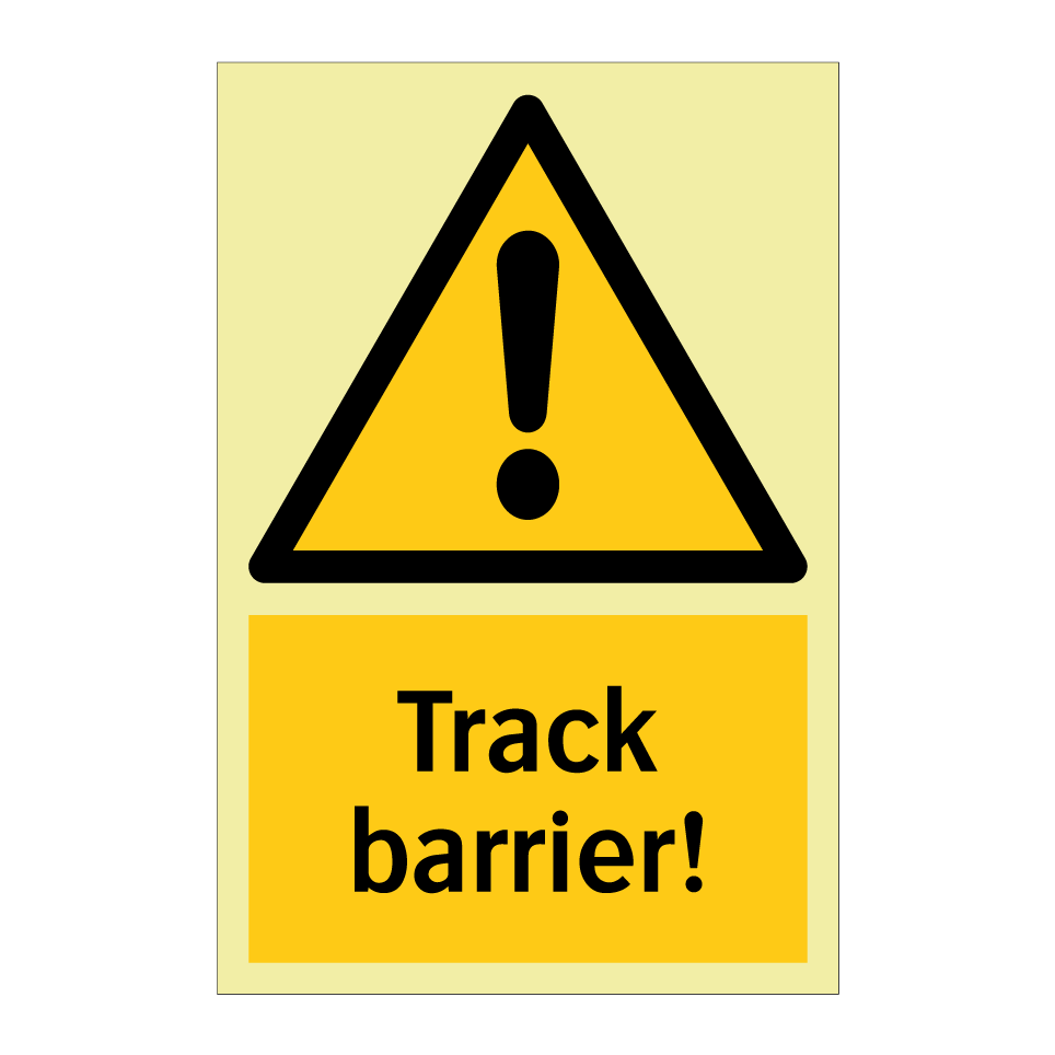 Track barrier!