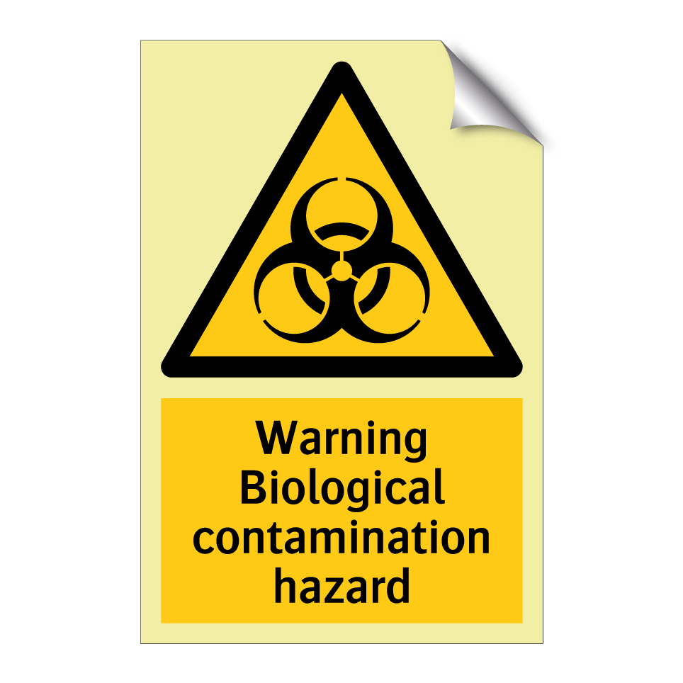Warning Biological contamination hazard