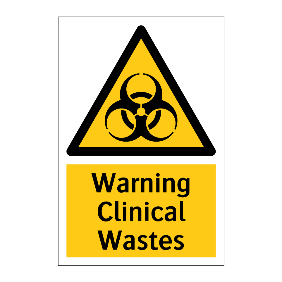 Warning Clinical Wastes