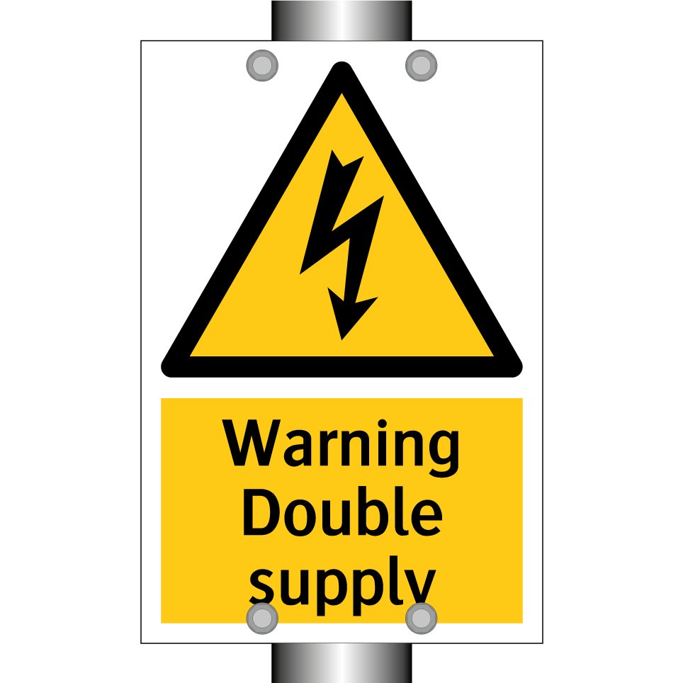 Warning Double supply