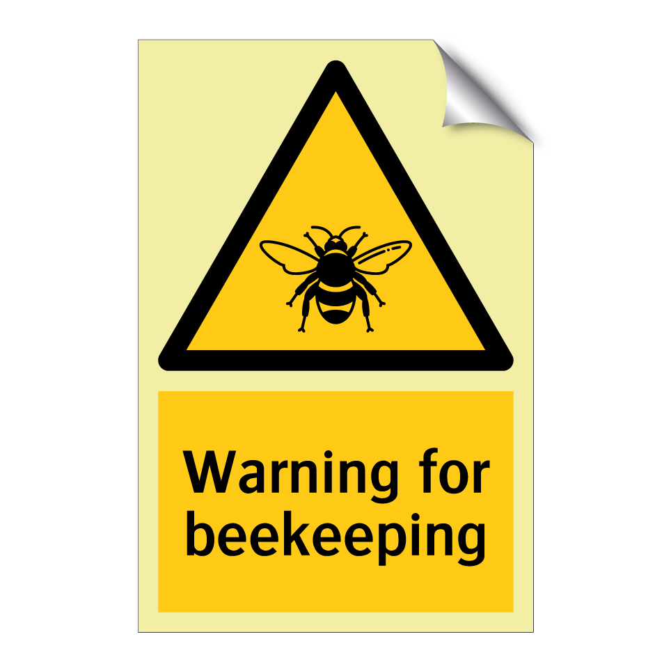 Warning for beekeeping
