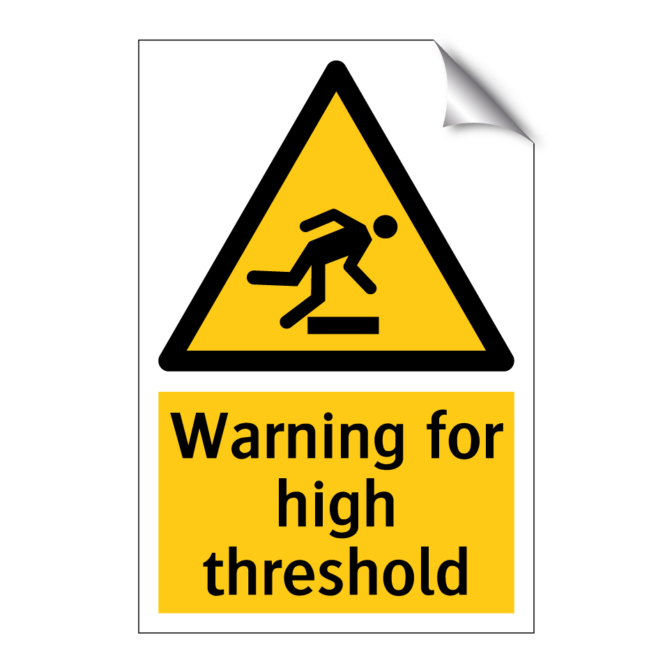 Warning for high threshold