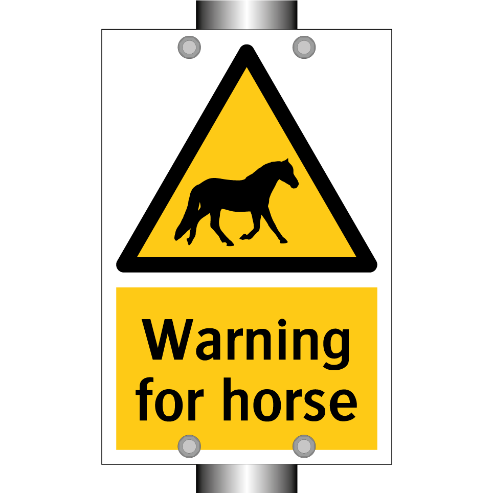 Warning for horse