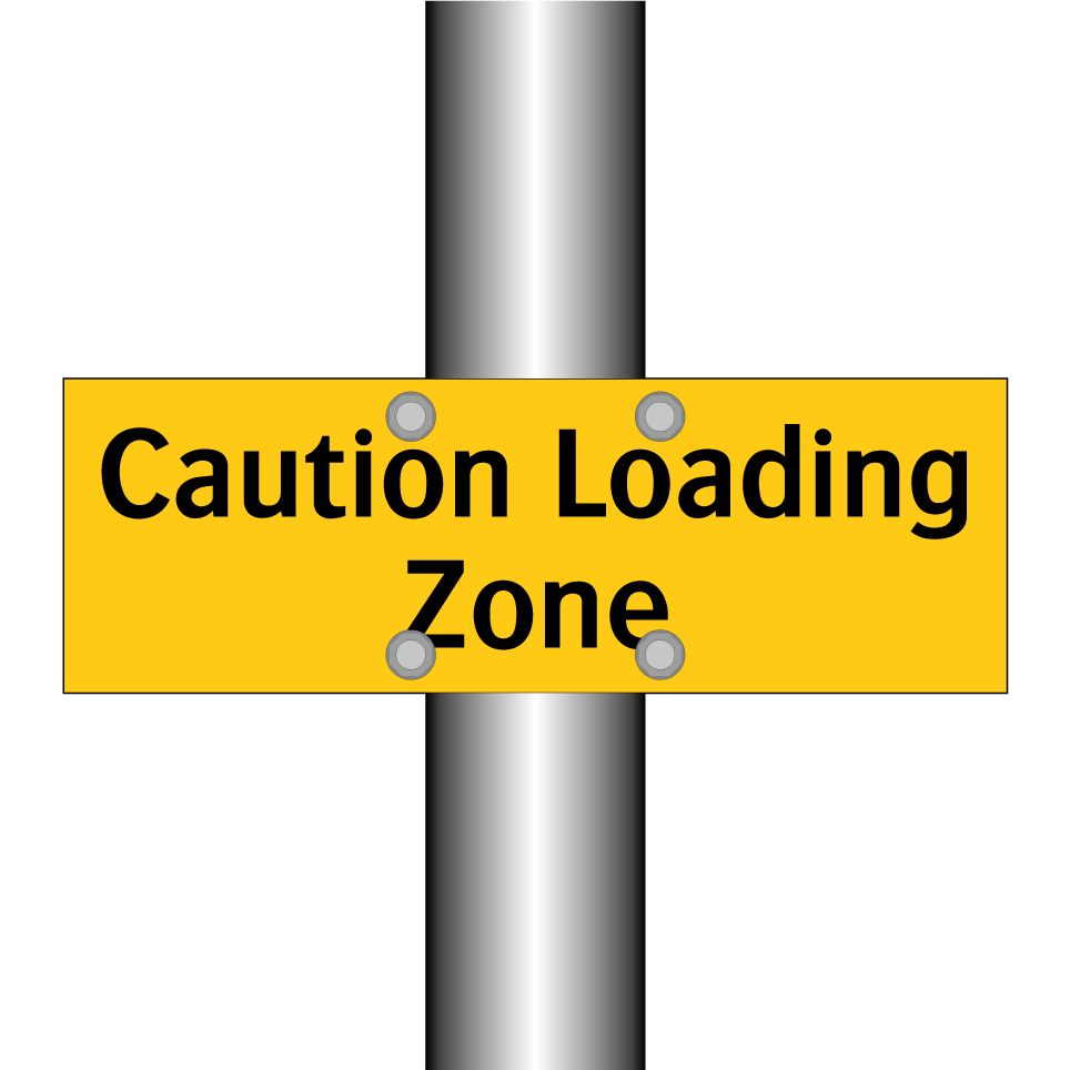 Caution Loading Zone