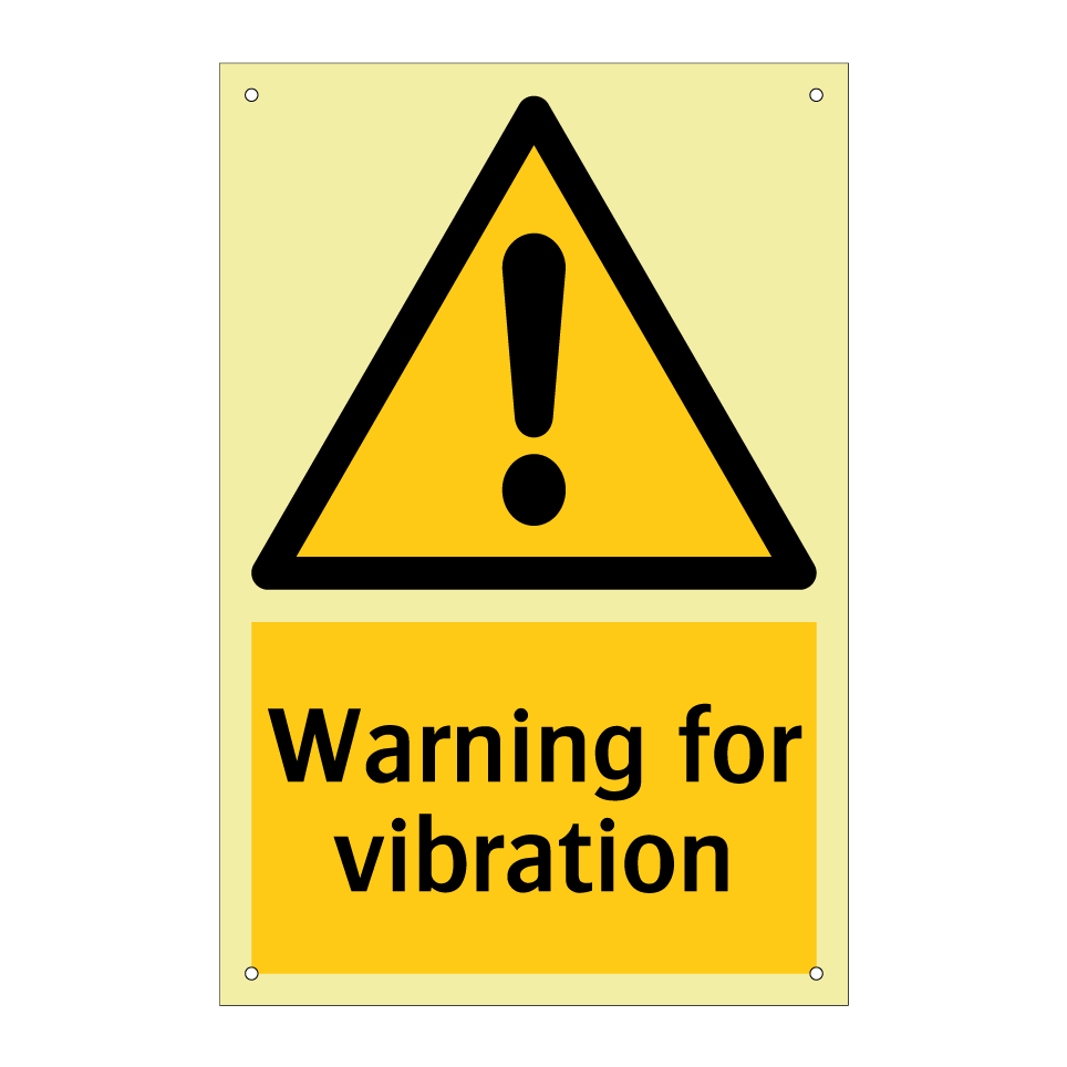 Warning for vibration