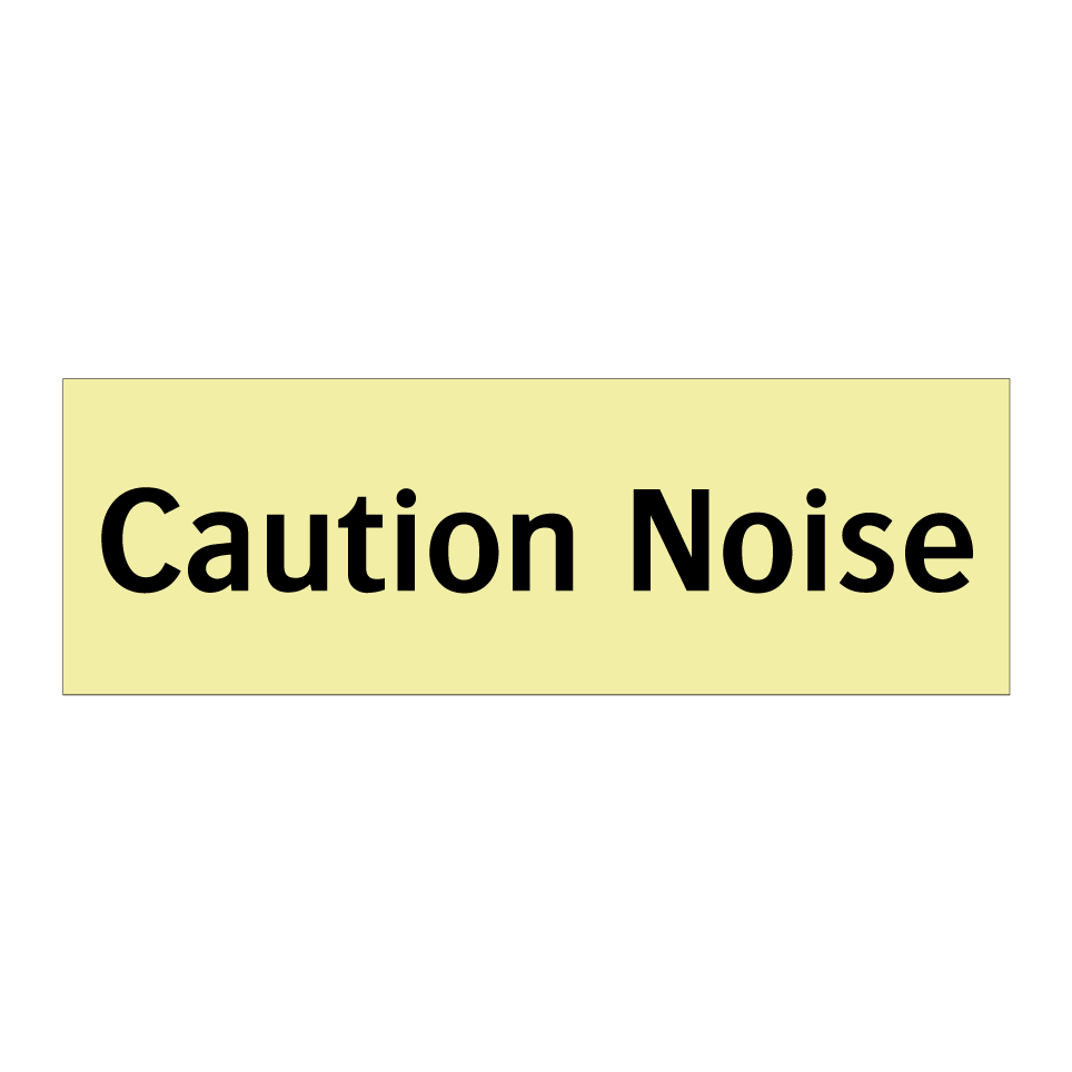 Caution Noise
