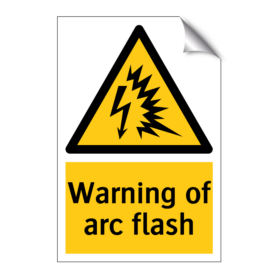 Warning of arc flash