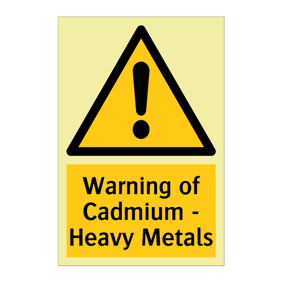 Warning of Cadmium - Heavy Metals
