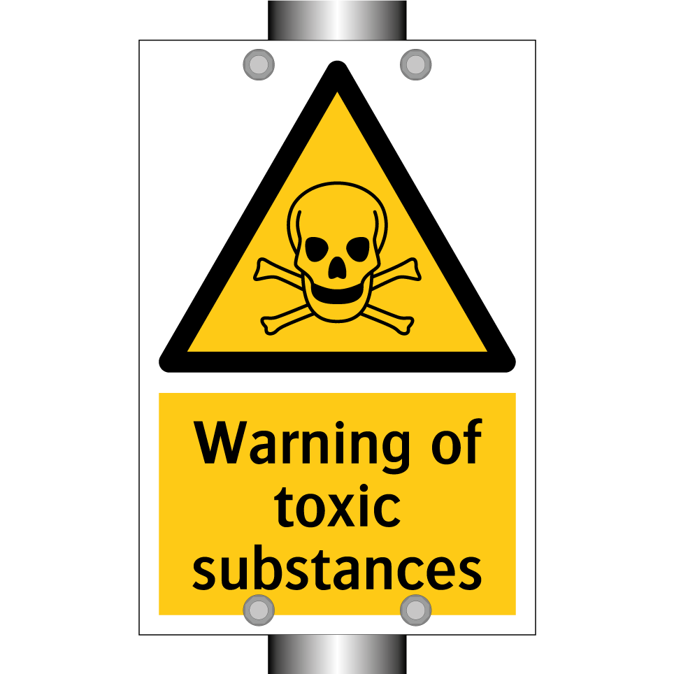 Warning of toxic substances