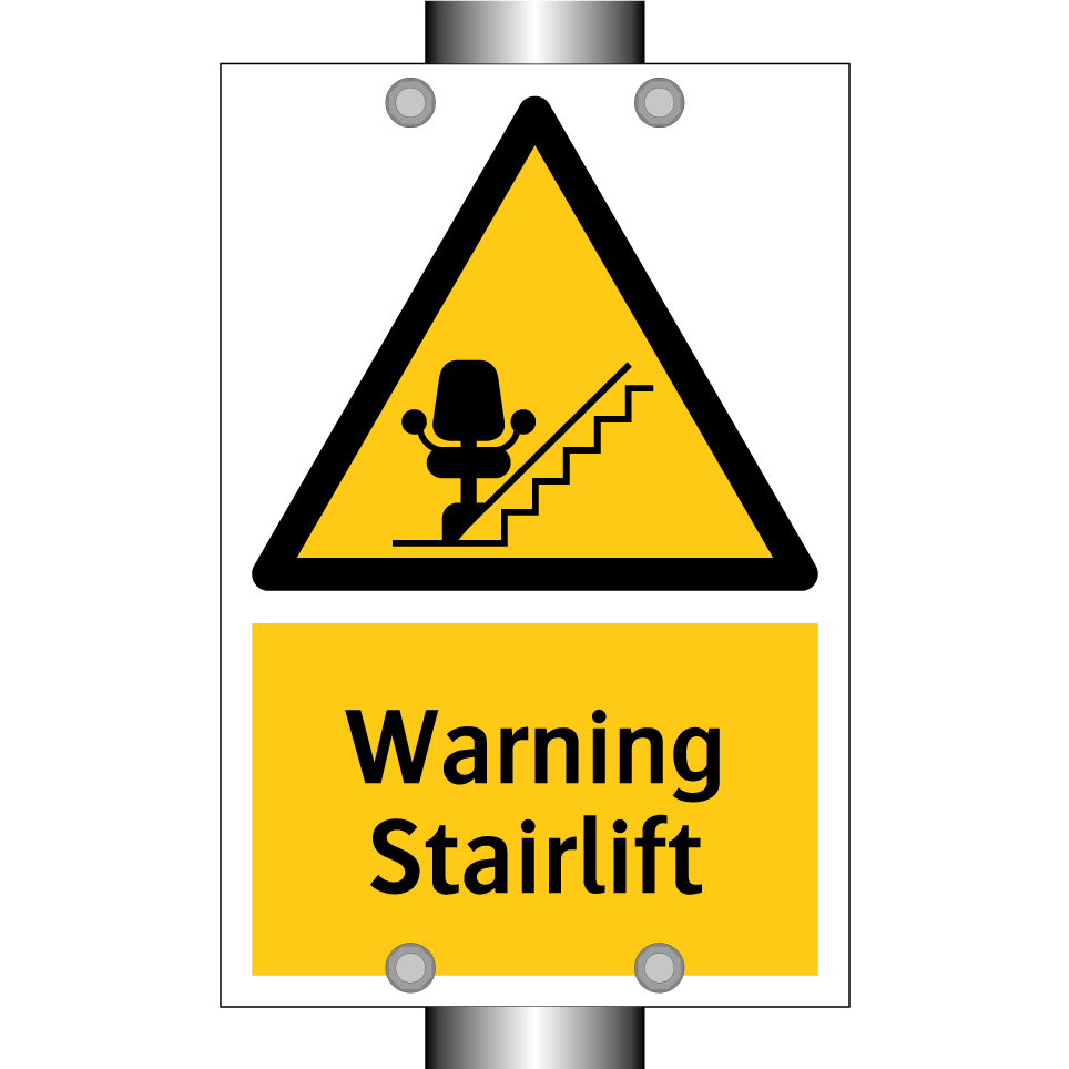 Warning Stairlift