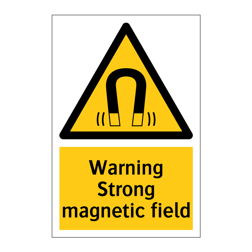 Warning Strong magnetic field