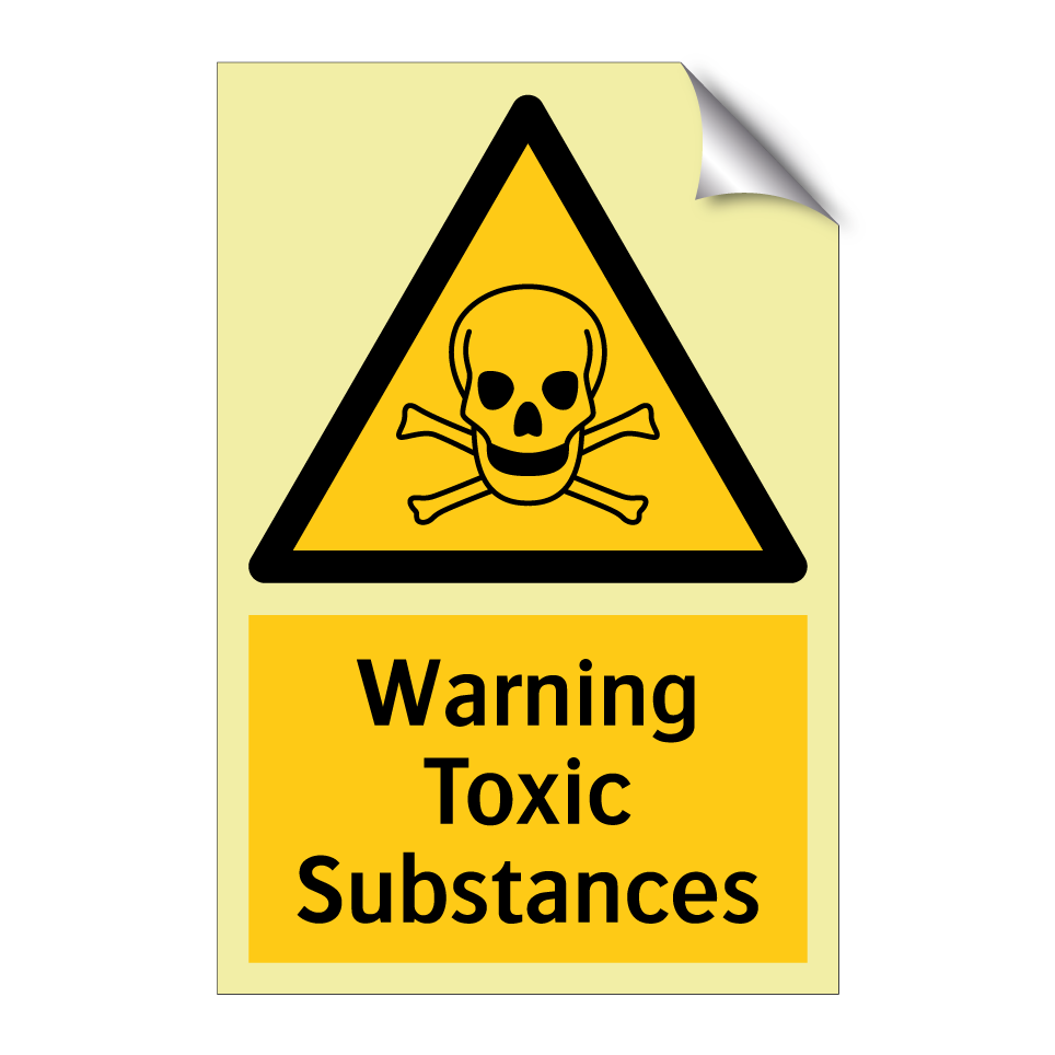 Warning Toxic Substances