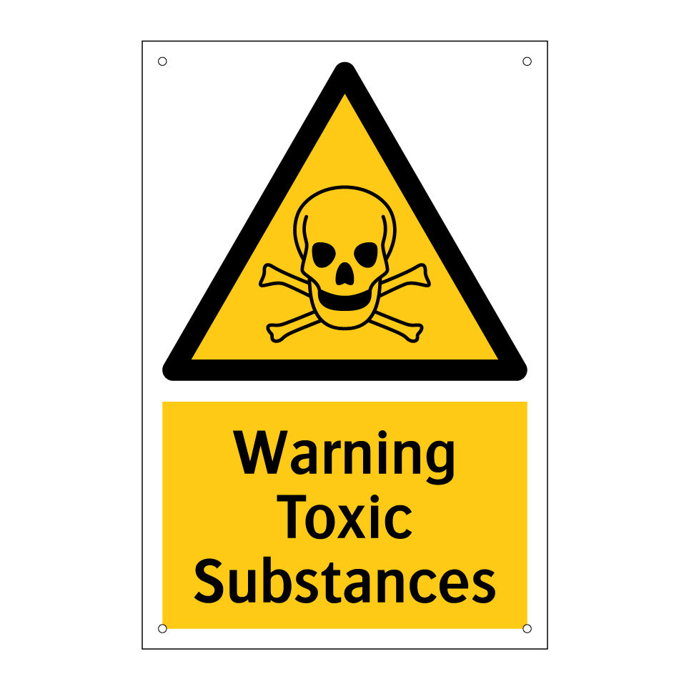 Warning Toxic Substances