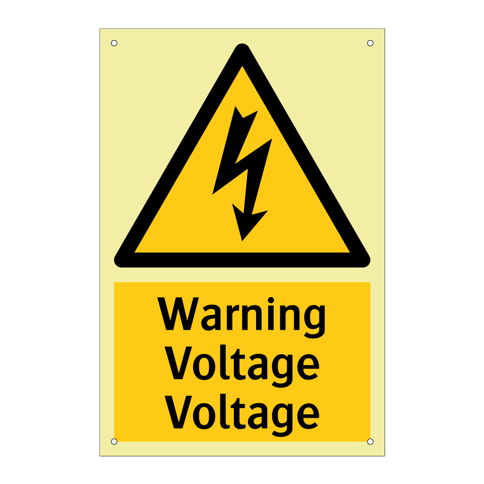 Warning Voltage Voltage