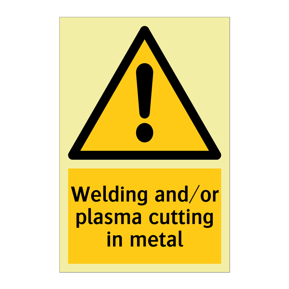 Welding and/or plasma cutting in metal