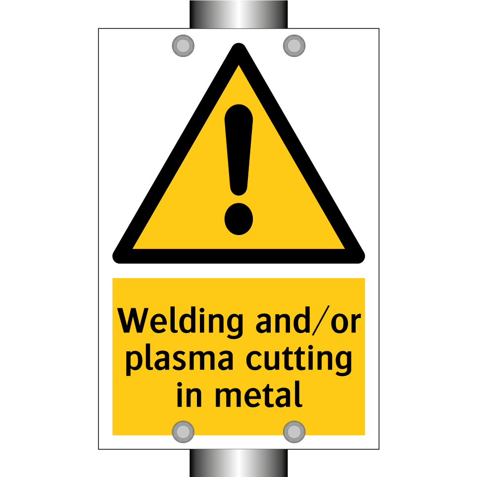Welding and/or plasma cutting in metal