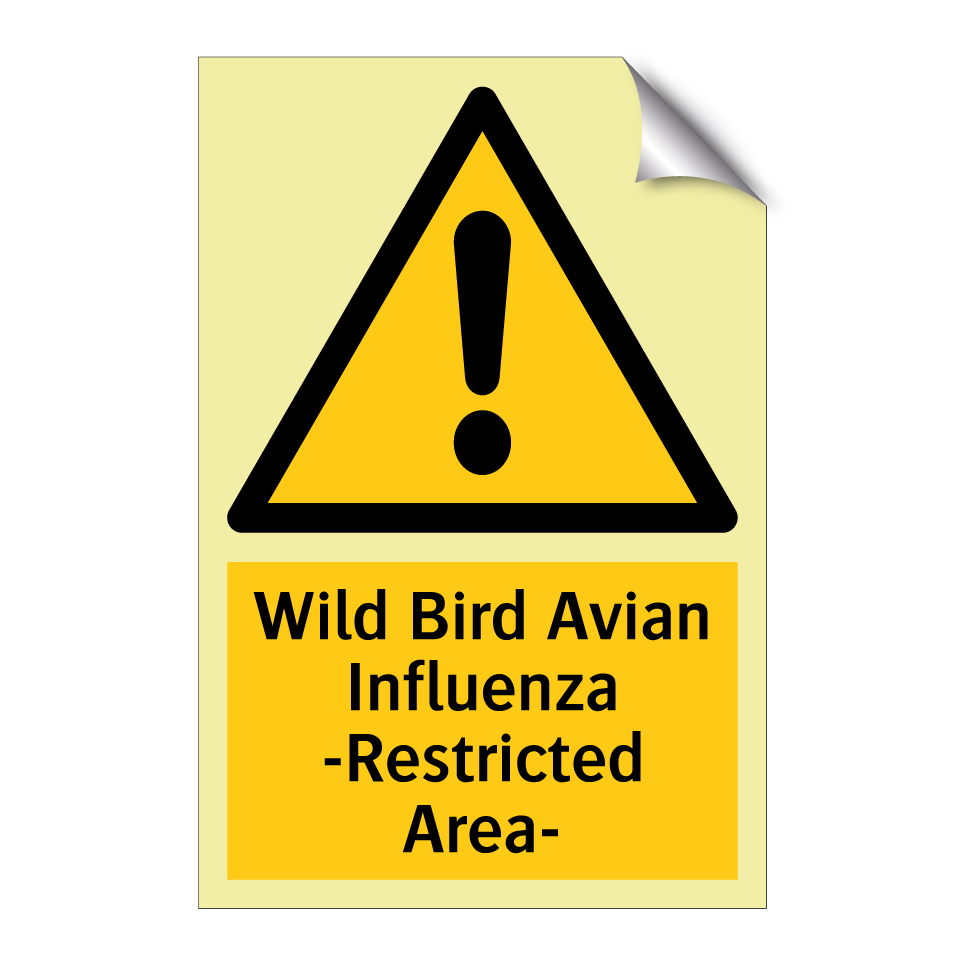 Wild Bird Avian Influenza -Restricted Area-