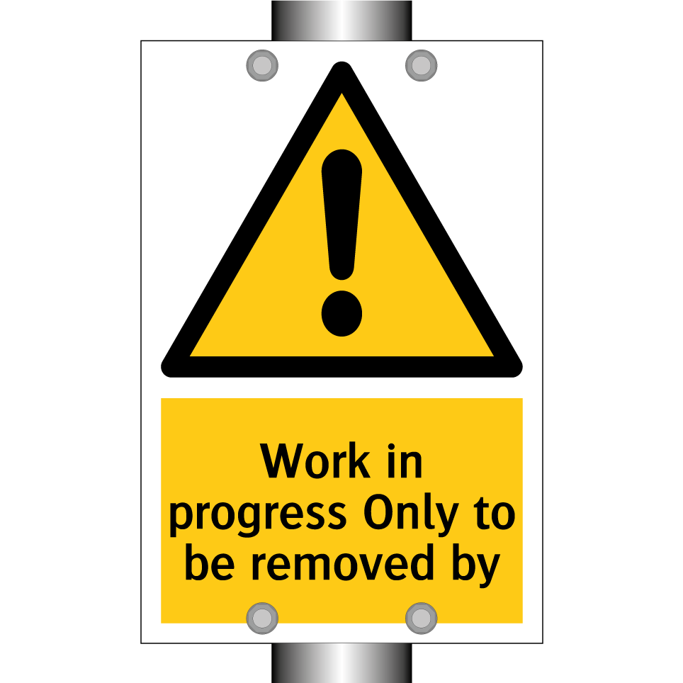 Work in progress Only to be removed by