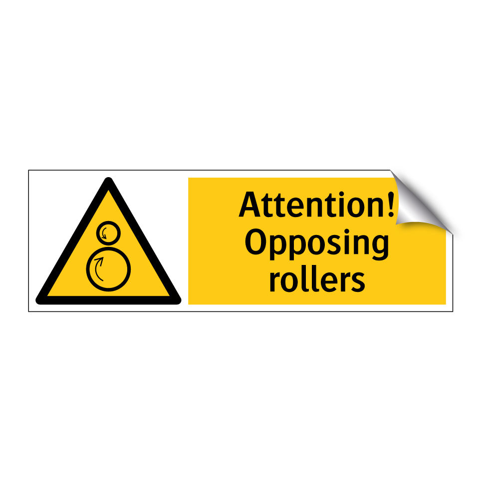 Attention! Opposing rollers