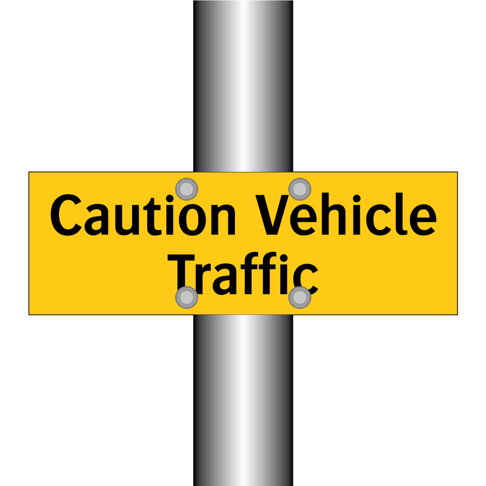 Caution Vehicle Traffic