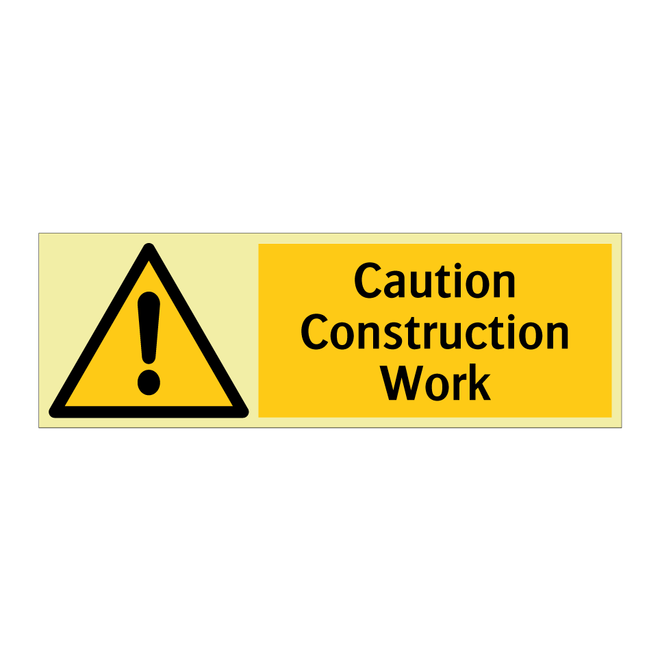 Caution Construction Work