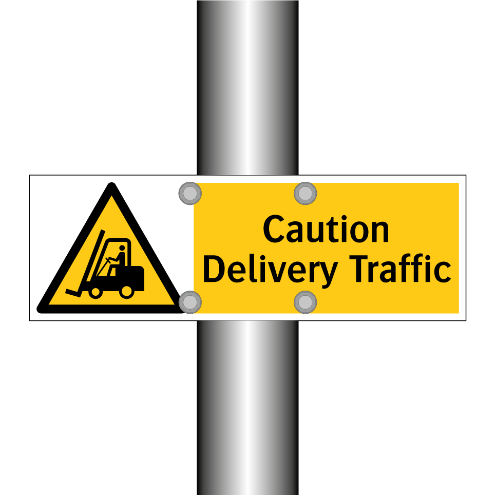 Caution Delivery Traffic