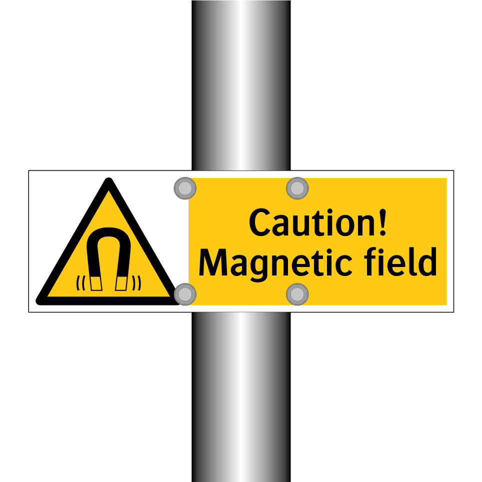 Caution! Magnetic field