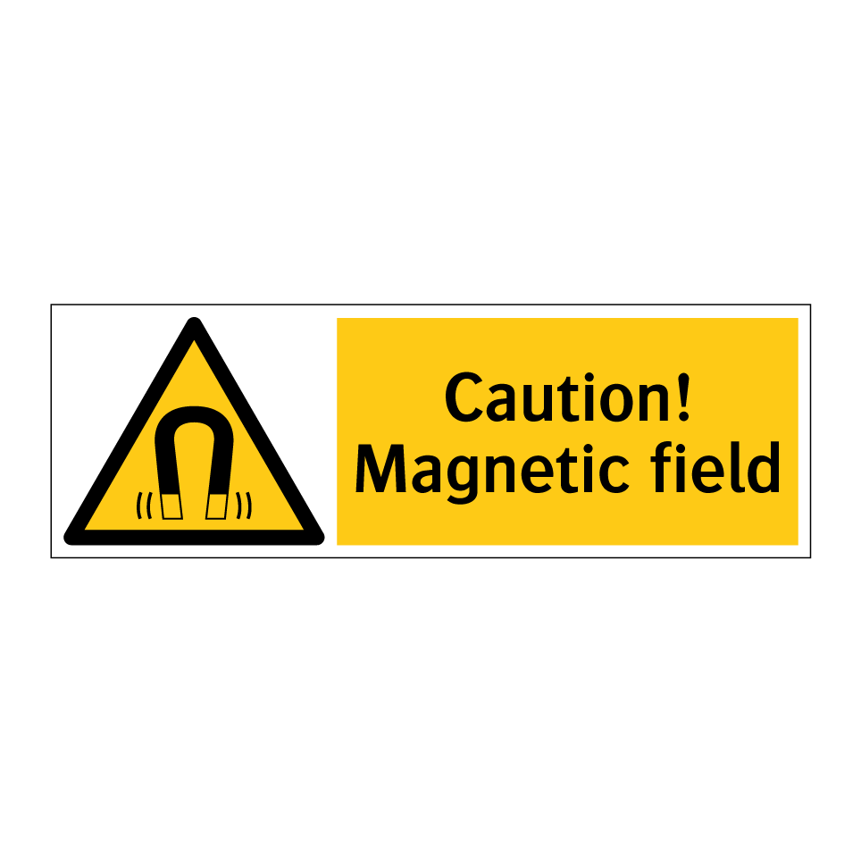 Caution! Magnetic field