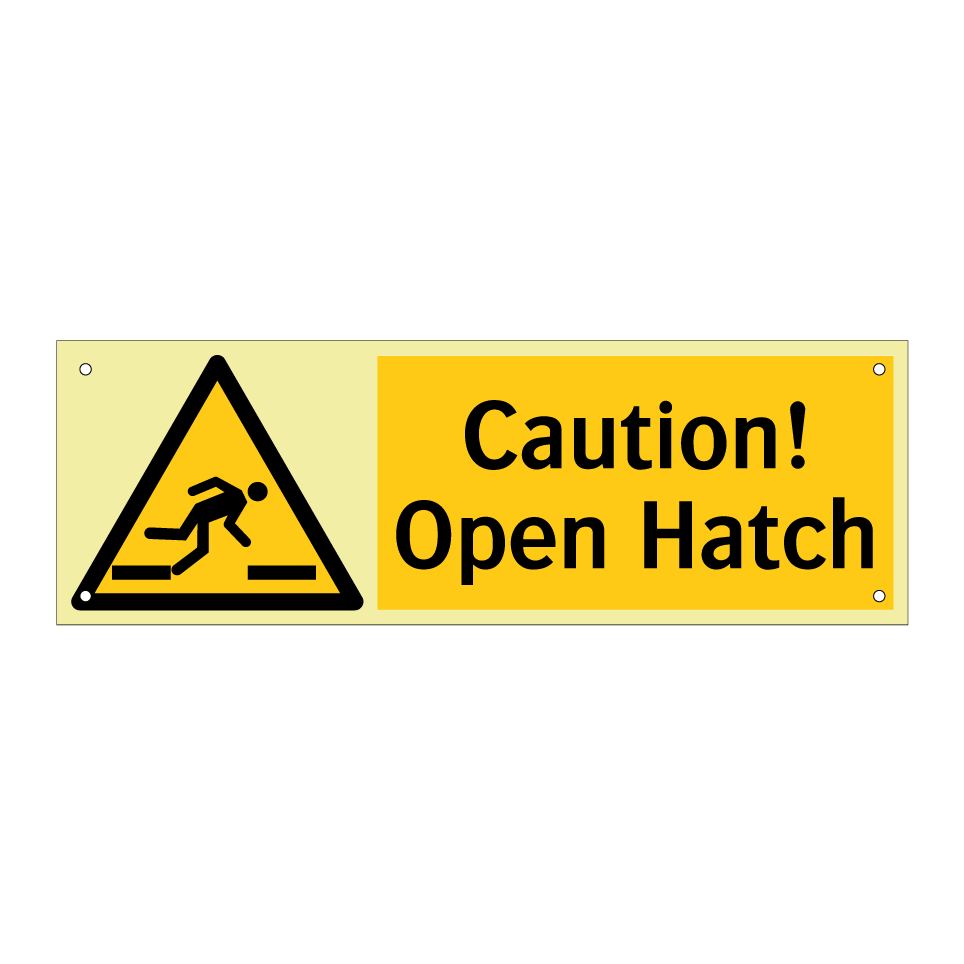 Caution! Open Hatch