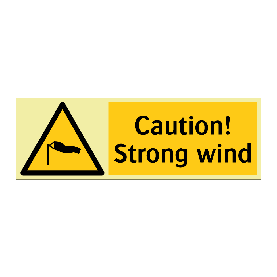 Caution! Strong wind