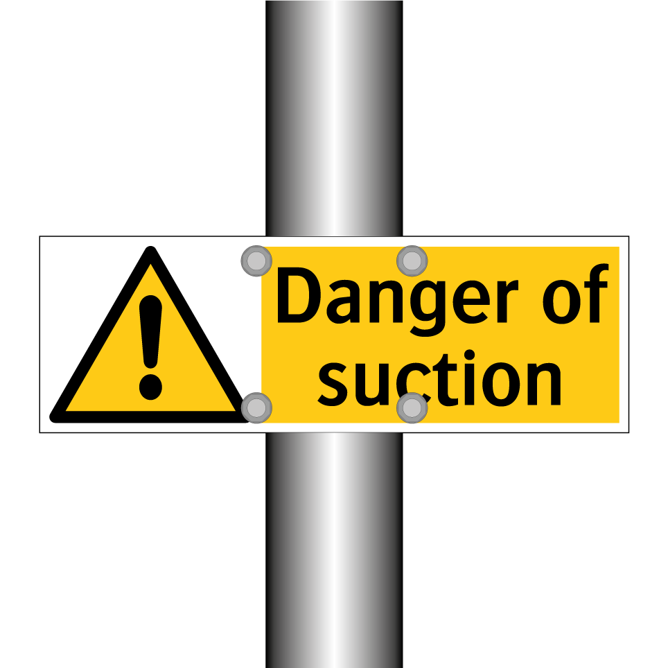 Danger of suction